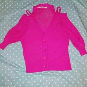 Cold Shoulder Sweater